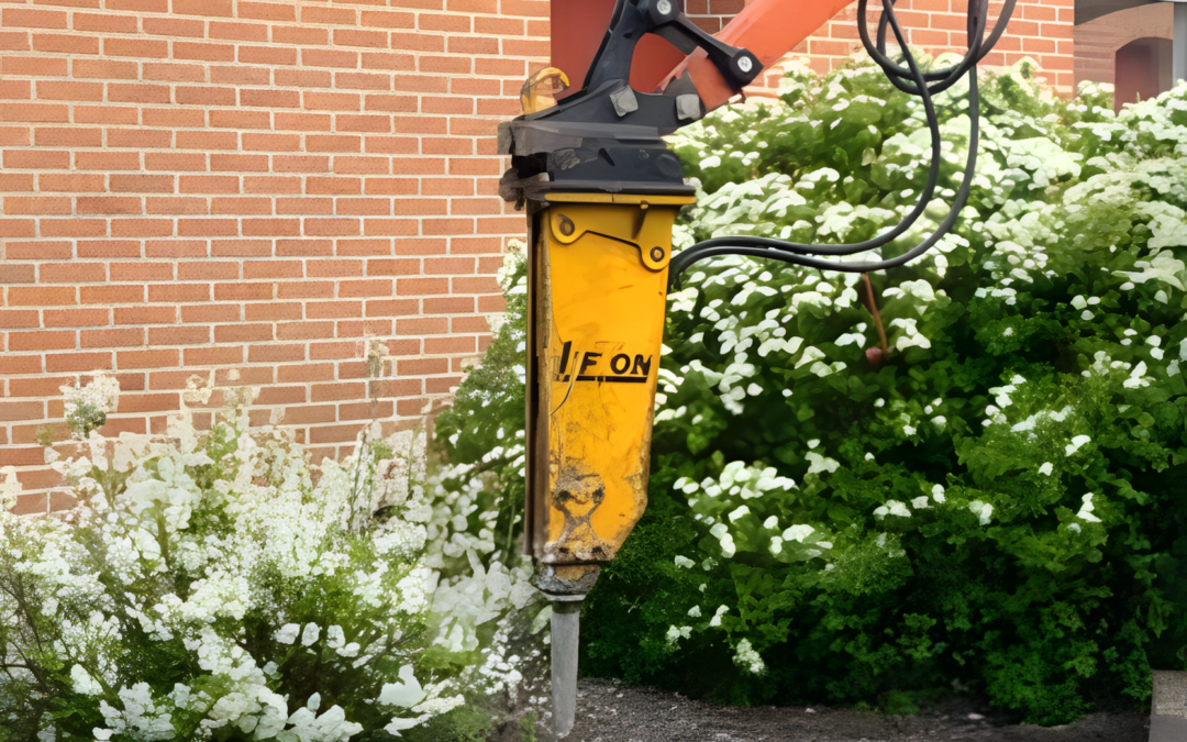 Nedbrydningshammer til minigraver