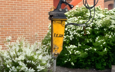 Nedbrydningshammer til minigraver