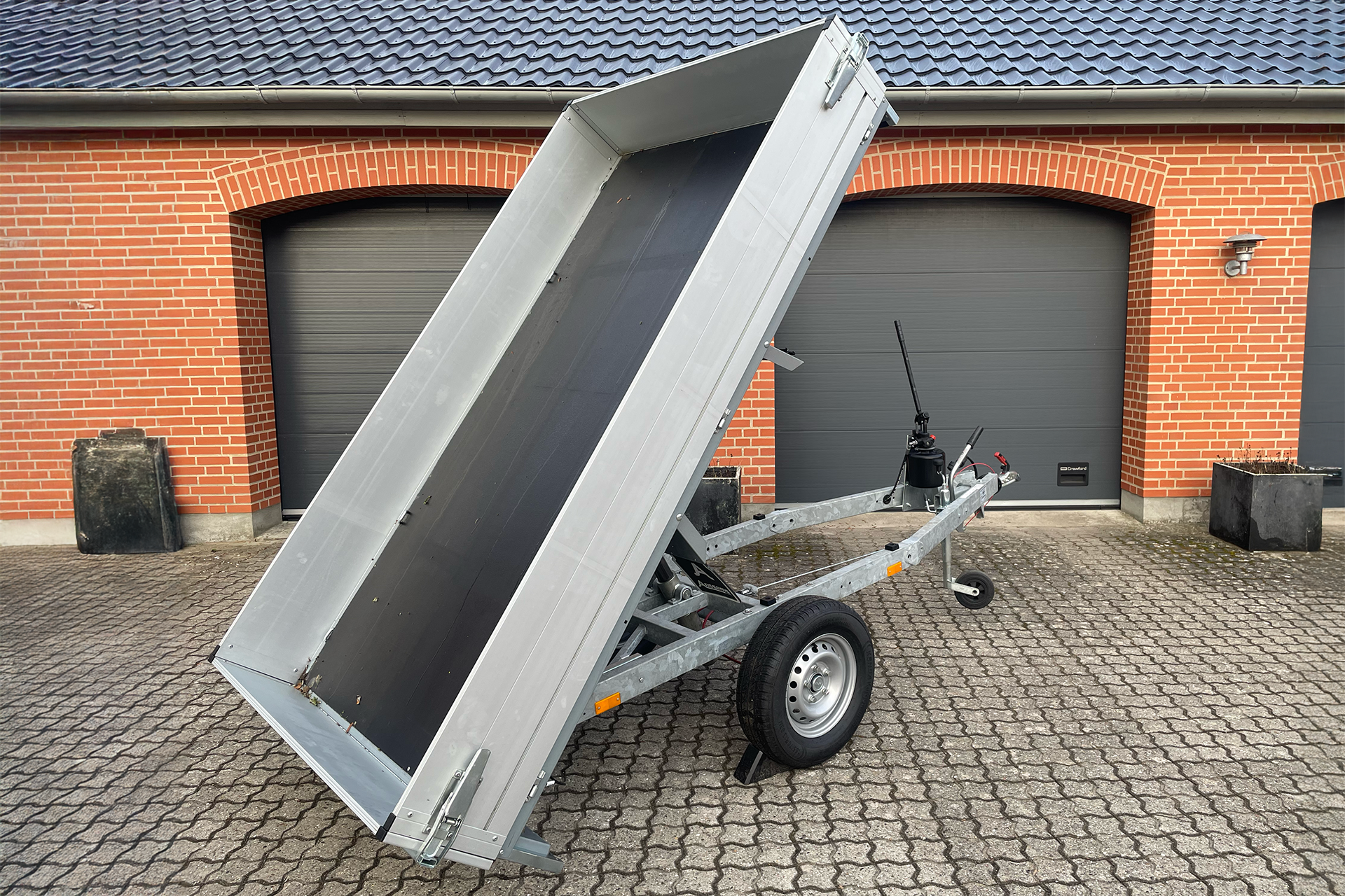 Tip trailer udlejes ikke B/E krav